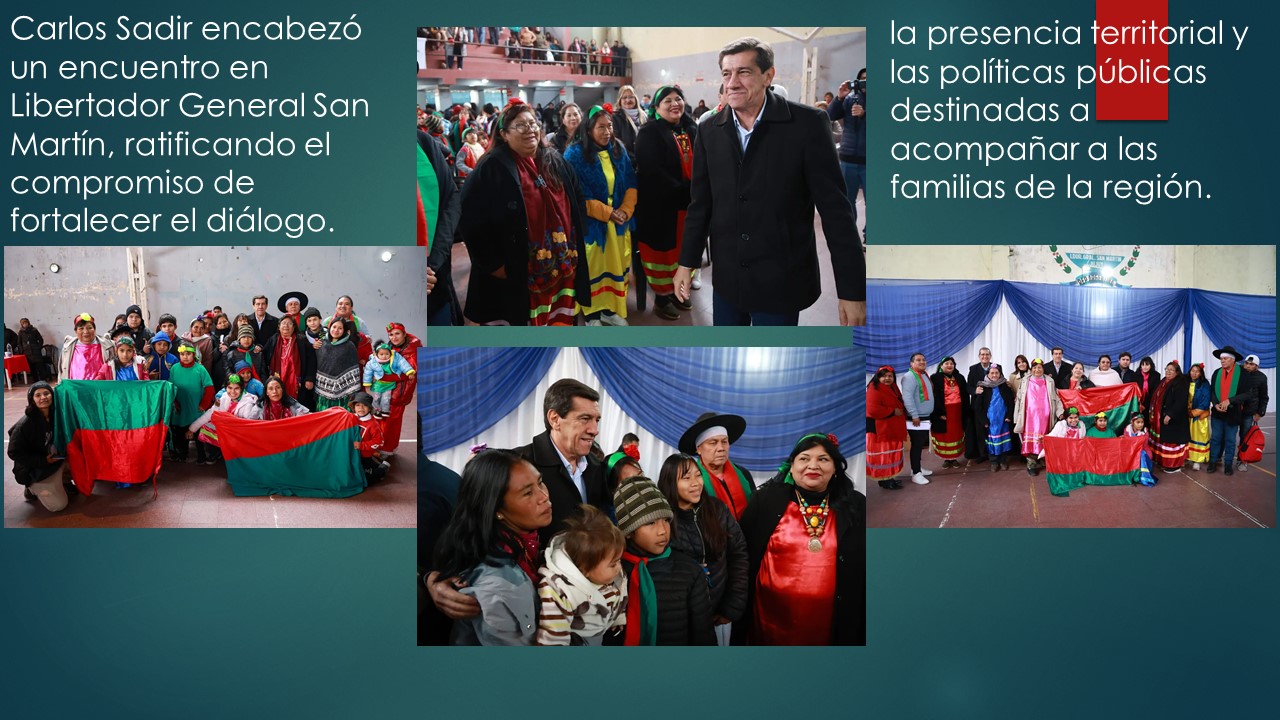 El Gobierno de Jujuy reafirmó su acompañamiento a las comunidades indígenas del Ramal